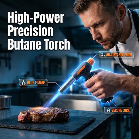 🔥Portable Multi-Function Butane Torch