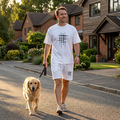 👕Men's Casual Top & Shorts 2-Piece Set