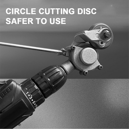 🔧  Electric Drill Metal Plate Cutter