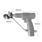 🔧  Electric Drill Metal Plate Cutter