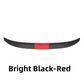 🚗 Universal ABS Rear Spoiler: No-Drill, 3-Piece Adjustable, Sedan Fit, Downforce Look