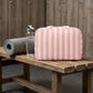 🥳 50% OFF! 🥳 Striped Hanging Travel Toiletry Bag