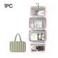 🥳 50% OFF! 🥳 Striped Hanging Travel Toiletry Bag