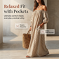 🔥50% OFF!✈️Free Shipping🔥 Women's Off-Shoulder Maxi Dress Lantern Sleeve Dress