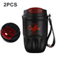❄️ Double-Walled Stainless Steel Thermal Coffee Cup—— Leak-Proof Lid & Portable Design
