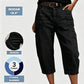 👡 Cropped Wide Leg Jeans with Stretch — Dress Up or Down for Any Occasion