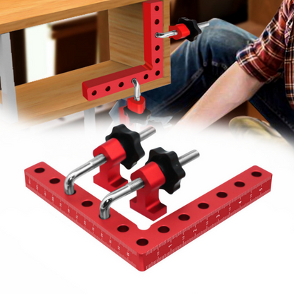 🔧90-Degree Positioning Squares Right Angle Clamps Kit