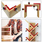 🔧90-Degree Positioning Squares Right Angle Clamps Kit