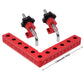 🔧90-Degree Positioning Squares Right Angle Clamps Kit