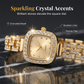 ⌚Women Drawstring Bracelet Watch Square Quartz