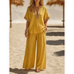 🔥50% OFF!✈️Free Shipping 🔥 Women’s V-Neck Top and Wide Leg Pants Set