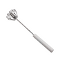 🛡️ Food-Grade Stainless Steel Semi-Auto Egg Beater — Rustproof, Durable