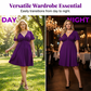 👗 Elegant V-Neck Twist Front Midi Dress with Pockets — Flattering Silhouette, Effortless All-Day Style