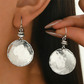 ✨Vintage Hammered Metal Drop Earrings