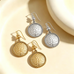✨Vintage Hammered Metal Drop Earrings
