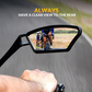 🔩 Universal Bicycle Side Mirrors with HD Glass — Shockproof, Anti-Vibration & Easy Installation