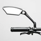 🔩 Universal Bicycle Side Mirrors with HD Glass — Shockproof, Anti-Vibration & Easy Installation