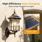 🌧️ All-Weather Solar Wall Light with Motion Sensor — IP65 Waterproof, Auto On/Off for Year-Round Use