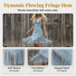 🪩 Retro Western Tassel Sleeveless Slim Dress