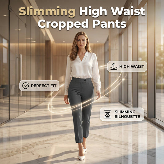 🔥50% OFF!✈️Free Shipping🔥Women's High Waisted Cropped Suit Pants