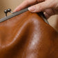 👛 Women‘s Vintage Kiss Lock Crossbody Bag with Top Handle