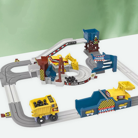 🧩 Interactive Electric Quarry Adventure Train & Track Set