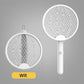 ⚡ High-Voltage 2-in-1 Fly Swatter — 3000V Instant Kill, Safe Triple Grid Design