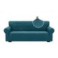 🛋️ High Stretch Jacquard Sofa Cover with Non-Slip Straps