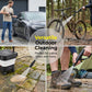🔋 PORTABLE CORDLESS PRESSURE WASHER WITH BUCKET-FED SUCTION — Lightweight | 5-in-1 Nozzle | Ideal for Car, Caravan & Garden 💧