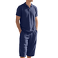 🌴 Summer Holiday Ready Linen Set — Lightweight 2-Piece for Travel, Lounging & Casual Days