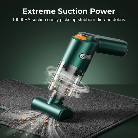 High-Power Cordless Vacuum Cleaner Kit for Car