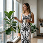 🏖️ Effortless Summer Maxi Dress — Floral Print, Lightweight