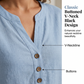 👔 Versatile Short Sleeve V-Neck Blouse — Lightweight & Breathable