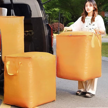 🛡️ Durable Packing Bags for Moving — Heavy-Duty Storage Bags with Strong Double Handles