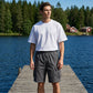 🚶 Versatile Cargo Shorts for Men — Perfect for Hiking, Camping & Daily Commute