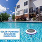 🌊 Floating Solar Pool Ionizer — 90% Chlorine Reduction, Chemical-Free Purification