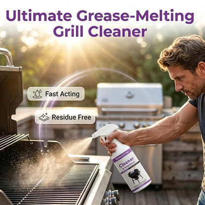🌿 Eco-Friendly Grill Cleaner — No Harsh Fumes, Biodegradable Formula