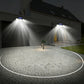 🛡️ Triple-Head Solar Motion Sensor Wall Light — IP65 Waterproof, Wireless Security