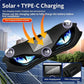 🔧 Wire-Free Solar Car Alarm Light — Stick-On Dashboard Security, Visible Deterrent for Night Parking