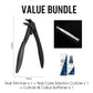 ✂️ ANTI-SPLASH STAINLESS STEEL NAIL CLIPPER WITH WIDE JAW — Catches Clippings | Ergonomic Grip | Sharp Blades 🛡️