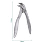 ✂️ ANTI-SPLASH STAINLESS STEEL NAIL CLIPPER WITH WIDE JAW — Catches Clippings | Ergonomic Grip | Sharp Blades 🛡️