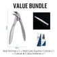 ✂️ ANTI-SPLASH STAINLESS STEEL NAIL CLIPPER WITH WIDE JAW — Catches Clippings | Ergonomic Grip | Sharp Blades 🛡️