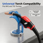 🛡️ MIG/TIG Welding Torch Stand with Magnetic Base — Improves Workshop Safety & Torch Protection
