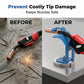 🛡️ MIG/TIG Welding Torch Stand with Magnetic Base — Improves Workshop Safety & Torch Protection