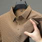 🎭 Men‘s Summer Texture Shirt — Breathable Cotton for Holiday, Work & Casual Outings