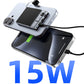 🎒 Foldable 3-in-1 Magnetic Charger with Kickstand — Ultra-Thin Design for Home, Office & Travel