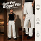 👖 Men‘s Soft Drape Straight Leg Pants — Relaxed Fit with Natural Fluid Silhouette