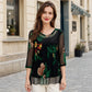 🌸 WOMEN‘S FLORAL PRINT CHIFFON BLOUSE — Floaty & Lightweight  | Versatile Work & Casual Style 🌿