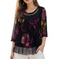 🌸 WOMEN‘S FLORAL PRINT CHIFFON BLOUSE — Floaty & Lightweight  | Versatile Work & Casual Style 🌿