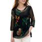 🌸 WOMEN‘S FLORAL PRINT CHIFFON BLOUSE — Floaty & Lightweight  | Versatile Work & Casual Style 🌿
